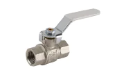 Brass ball valve 520 BSP female/female silicone free lever