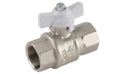 Brass ball valve 561 BSP silicone free butterfly handle FF