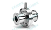 Stainless steel butterfly valve clamp