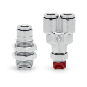 Series ND 6000 - InchNickel-Plated Brass DOT Fittings
