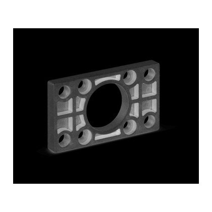 Front and rear flange Mod. D-E — compact (Series 31/32)